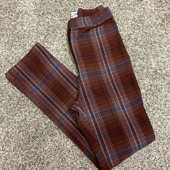 Urban Outfitters Plaid striped pants size 4. Petite. - Picture 6 of 7